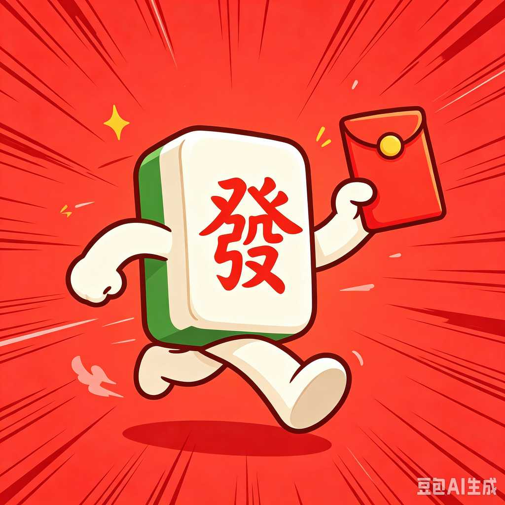 carved pattern mahjong set