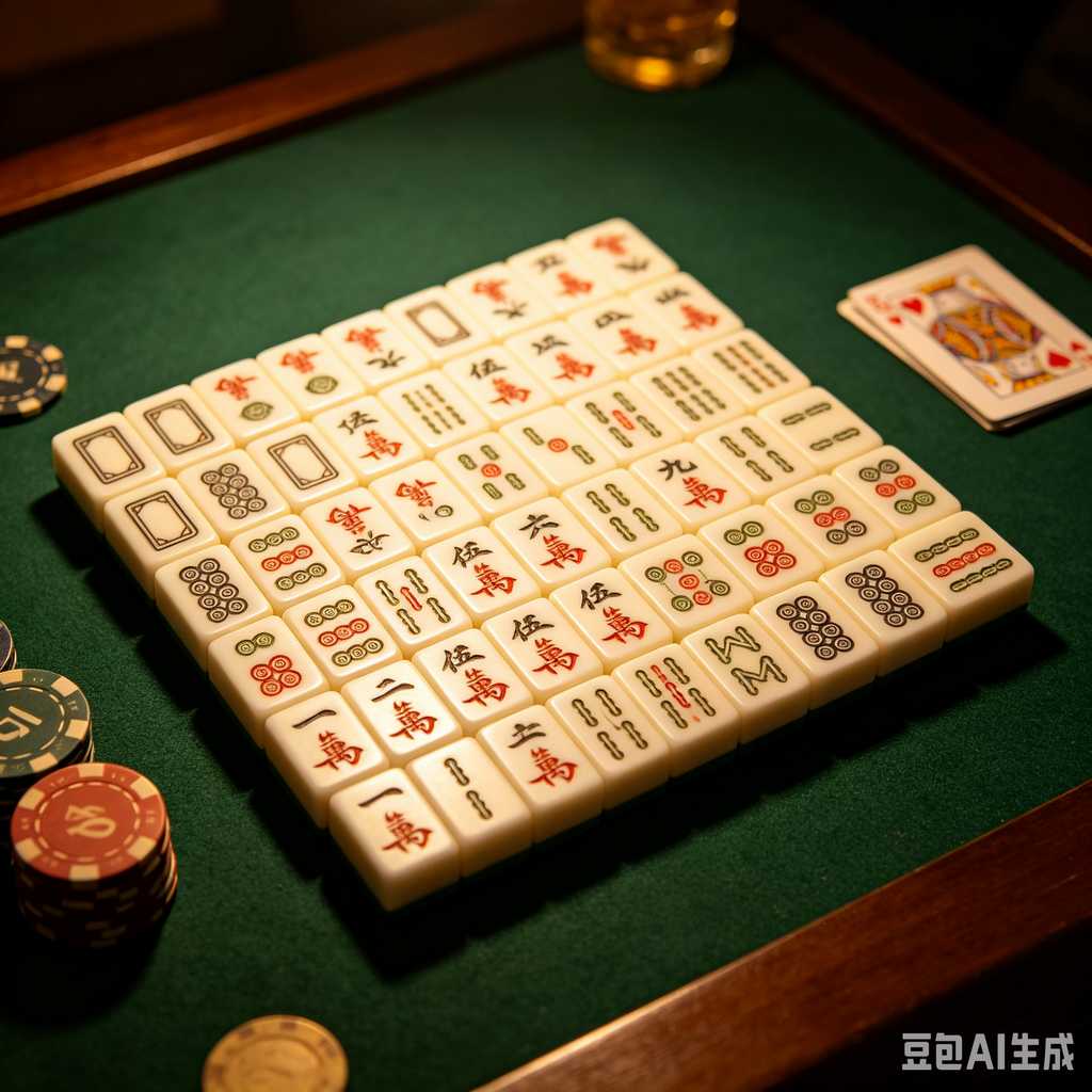 latest style mahjong tiles