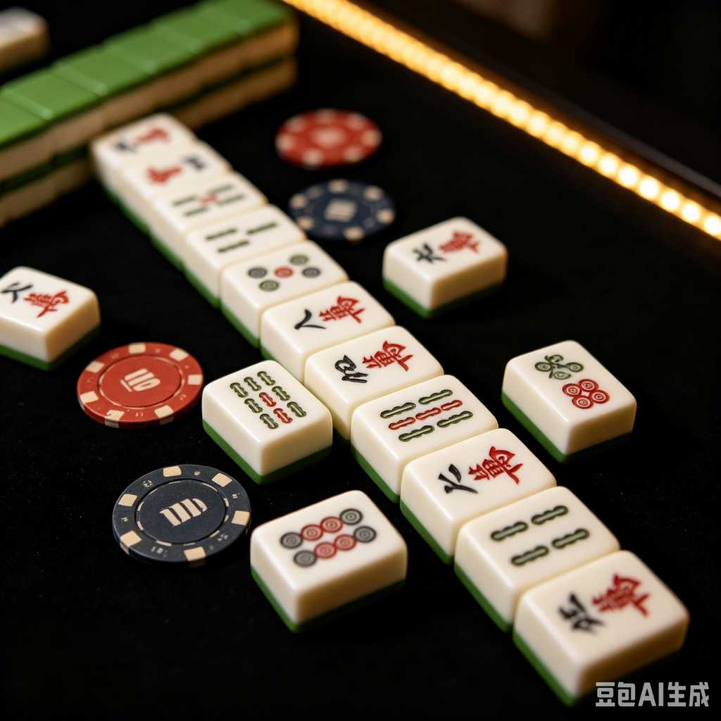 glossy mahjong tiles